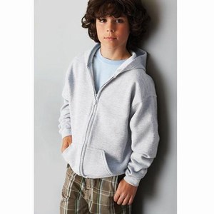 Gildan Heavy Blend Youth Full Zip Hooded Sweatshirt